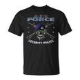 Air Force Security Forces Defensor Fortis Police T-Shirt