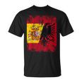 Albania España Bandera De La Amistad Albania Camiseta unisex