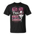 Alles Gute Papa Wünscht Dir Deine Beste Schwimmerinatertag T-Shirt