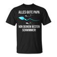 Alles Gute Papaon Dein Besten Schwimmer T-Shirt