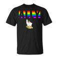 Ally Pride Lgbtq Equality Rainbow Lesbian Gay Transgender T-Shirt