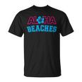 Aloha Beaches Hawaii Hawaiian Aloha T-Shirt