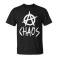 Anarchy Sign Chaos Punk Rock Anarchy T-Shirt