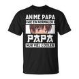 Anime Papaatertagatertagsgeschenk Anime Papaater T-Shirt