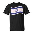 Apoye A Israel Con La Bandera Israelí Con La Estrella De David Camiseta unisex