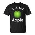 Apple Toddler A Is For Apple Apple Picking Orchard T-Shirt
