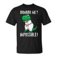 Armbar Me Impossible Cool Judo Dinosaur T-Shirt