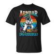 Armbar Me ImpossibleRex Dinosaur Jiujitsu Bjj T-Shirt