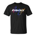 Armenian Pride Red Blue Orange Flag T-Shirt