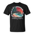 Aruba's One Happy Island Beautiful Sunset Beach T-Shirt