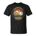 Ascendido A Padrino 2023 Anunciar Abuelos Primerizos Papa Camiseta unisex