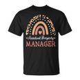 Assistant Property Manager Leopard Rainbow Appreciation T-Shirt