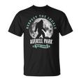 Averill Park New York Respect The Locals Bigfoot Night T-Shirt