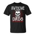 Awesome Dad's Have Tattoos Father Son Daughter Dad Daddy T-Shirt