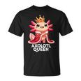 Axolotl Queen Cute Kawaii Axolotl T-Shirt