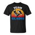 Barco Divertido Team Gladis Orca Whale Camiseta unisex
