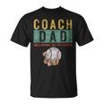 Baseball Coach Dad Like A Normal Dad Only Cooler Fathers Day T-Shirt