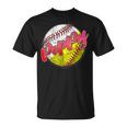 Baseball Softball Poppy Of Softball Baseball Player T-Shirt