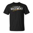 Be In The Basement Marching Band Jazz Trombone T-Shirt