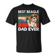 Best Beagle Dad Ever Best Beagle Dogs Dadintage T-Shirt