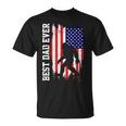 Best Dad Ever Bigfoot Big Foot Sasquatch Father's Day T-Shirt
