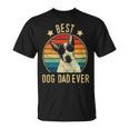 Best Dog Dad Ever Bull Terrier Father's Day Gif T-Shirt