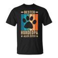 Best Dog Grandpa Of All Times T-Shirt