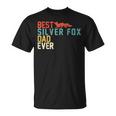 Best Silver Fox Dad Ever Retro Vintage T-Shirt