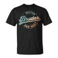 Bester Bruder Der Welt Retro Father's Day Brotherintage S T-Shirt