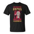 Bester Papa Feuerwehr Best Papa Fire Brigade T-Shirt