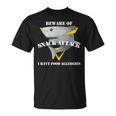 Beware Of Snack Attack I Have Food Allergies Shark T-Shirt