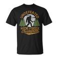 Bigfoot Hide And Seek Champion Sasquatch Stuff Men T-Shirt