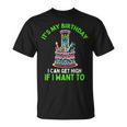 Birthday Marijuana Cannabis Weed 420 Stoner Humor T-Shirt
