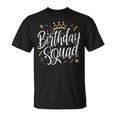 Birthday Squad Princess Tiara T-Shirt
