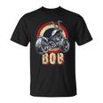 Bob The Bobber Customized Chop Motorcycle Bikers Vintage T-Shirt