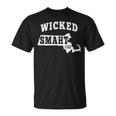 Boston Massachusetts Smart Accent Wicked Smaht Ma T-Shirt