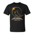 Broken Bow Oklahoma Cat Total Solar Eclipse 2024 T-Shirt