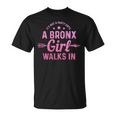 Bronx Girl New York City Nyc Pride Pink T-Shirt