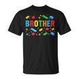 Brother Master Builder Building Bricks Blocks Family Big Bro T-Shirt