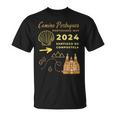 Camino Portugues Santiago De Compostela Portuguese Way 2024 T-Shirt