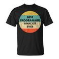 Camisa De Analista Programador Mejor Analista Programador Camiseta unisex