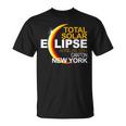 Canton New York Total Solar Eclipse April 8 2024 T-Shirt