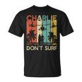 Charlie Don't Surf Camisa Militarietnam Guerra Apocalipsis Camiseta unisex