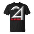 Class Of 2024 Graduation Senior High School College T-Shirt