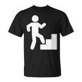 Climbing Stairs Tribute Workout T-Shirt