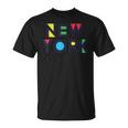 Cool Colorful New York City Illustration Graphic T-Shirt