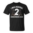 Cool Doberman Art Doberman Pinscher Dog Lover T-Shirt