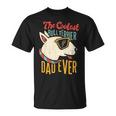 The Coolest Bull Terrier Dad Ever Dog Dad Dog Owner Pet T-Shirt