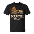 Coolintage Roma Italia Coliseo Souvenirs Roma Italia Camiseta unisex
