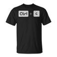 Copy Ctrl C Father's Day Mother's Day T-Shirt